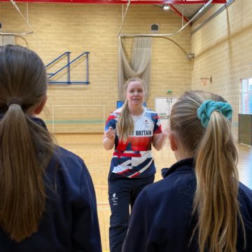 Paralympian Laura Sugar Inspires Pupils at Dame Bradbury’s